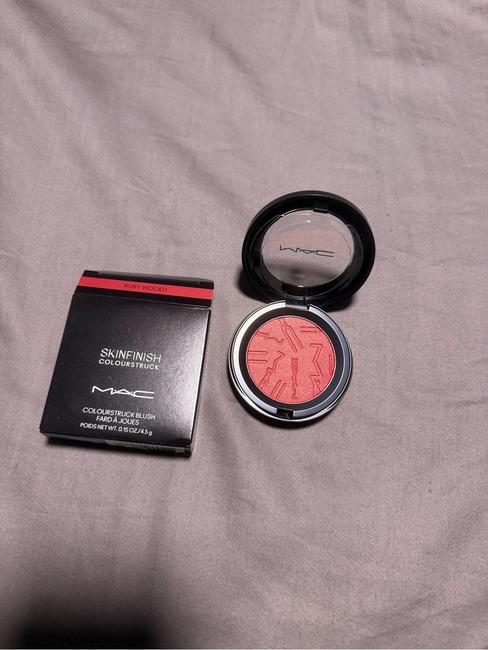 MAC Cosmetics Skinfinish Colourstruck Blush - Ruby Wooed